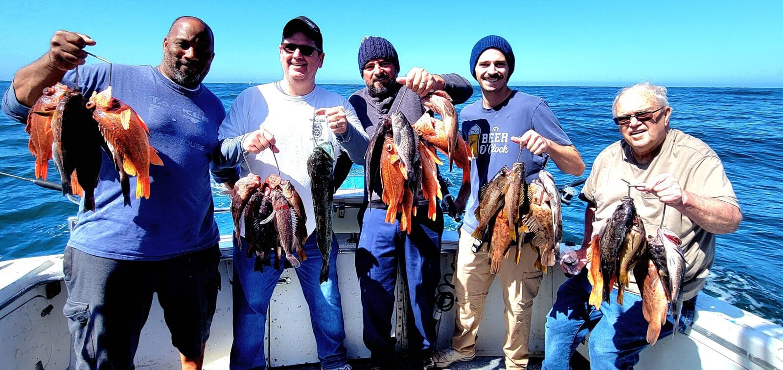 Santa Cruz Fishing Trip Catch