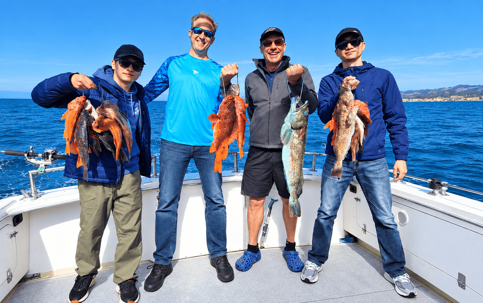 Charter Fishing Trip in Monterey Bay