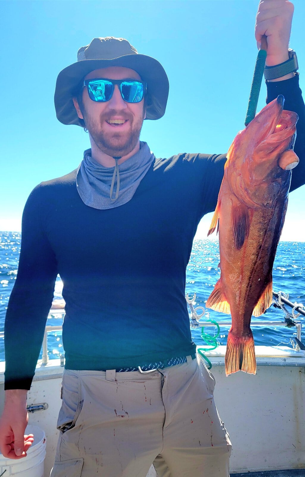Santa Cruz fishing trip with a large catch
