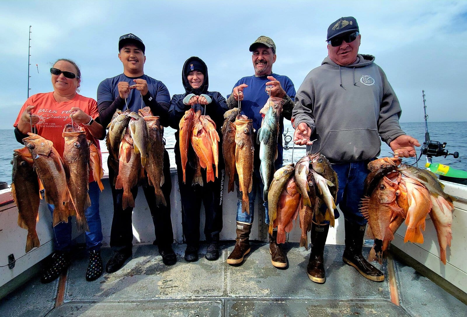 Santa Cruz Fishing Trip Catch